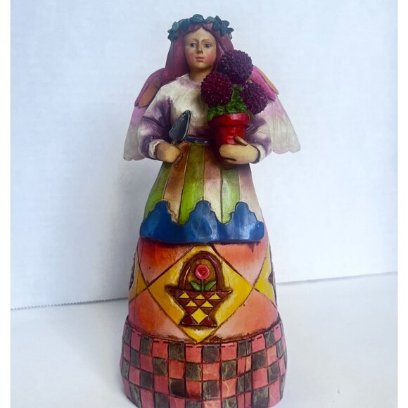 Jim Shore 2002 Angel Of Persistence Heartwood Creek Figurine Hand-Painted - Picture 1 of 11